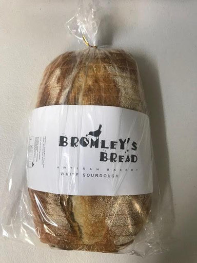 Bromley's Bread White Sourdough Sliced - 680g-Bromley's Bread-Fresh Connection