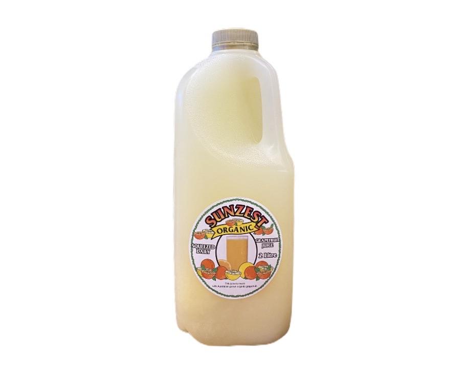 Sunzest Organic Grapefruit Juice 2L